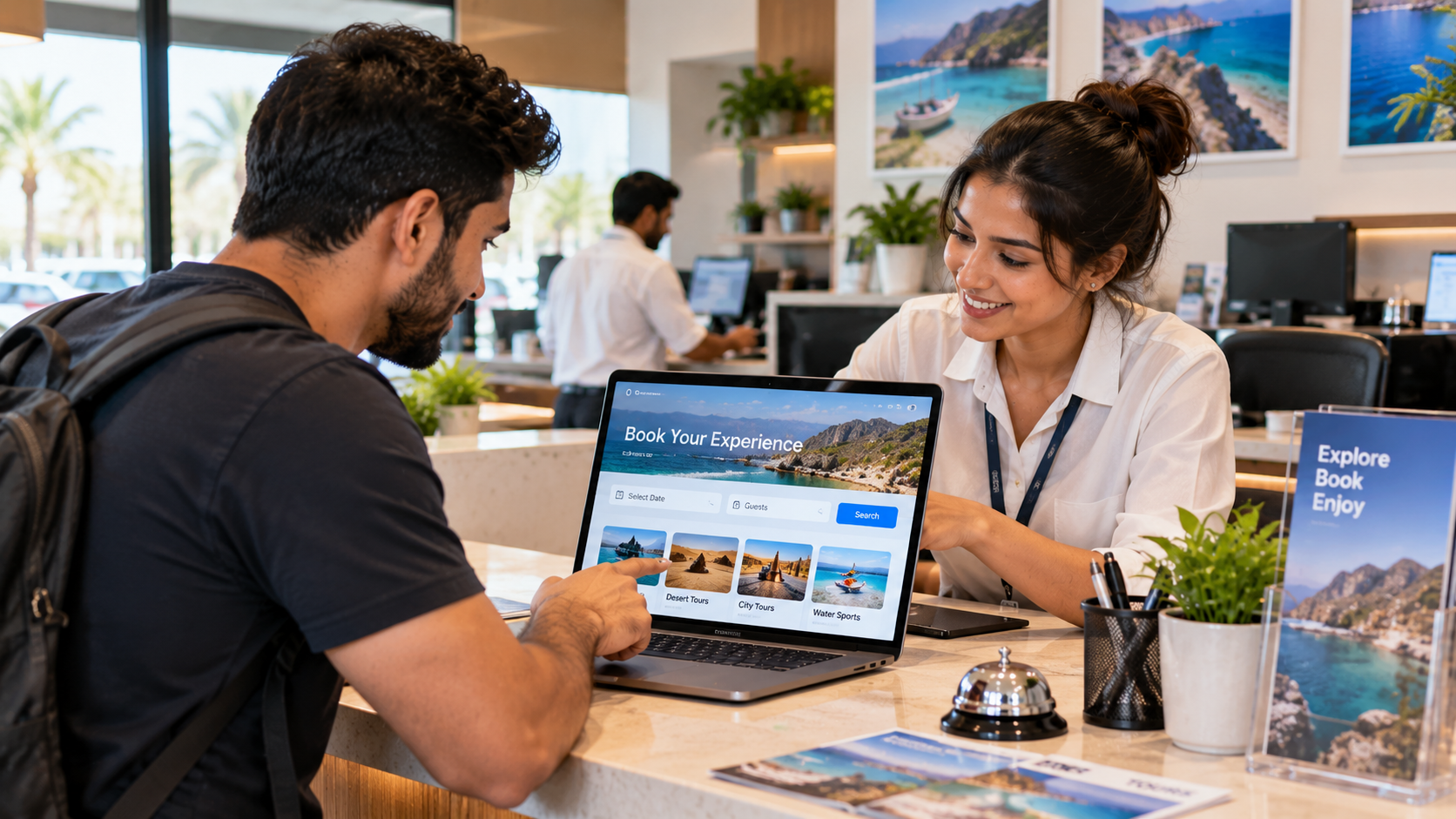 Online booking platform